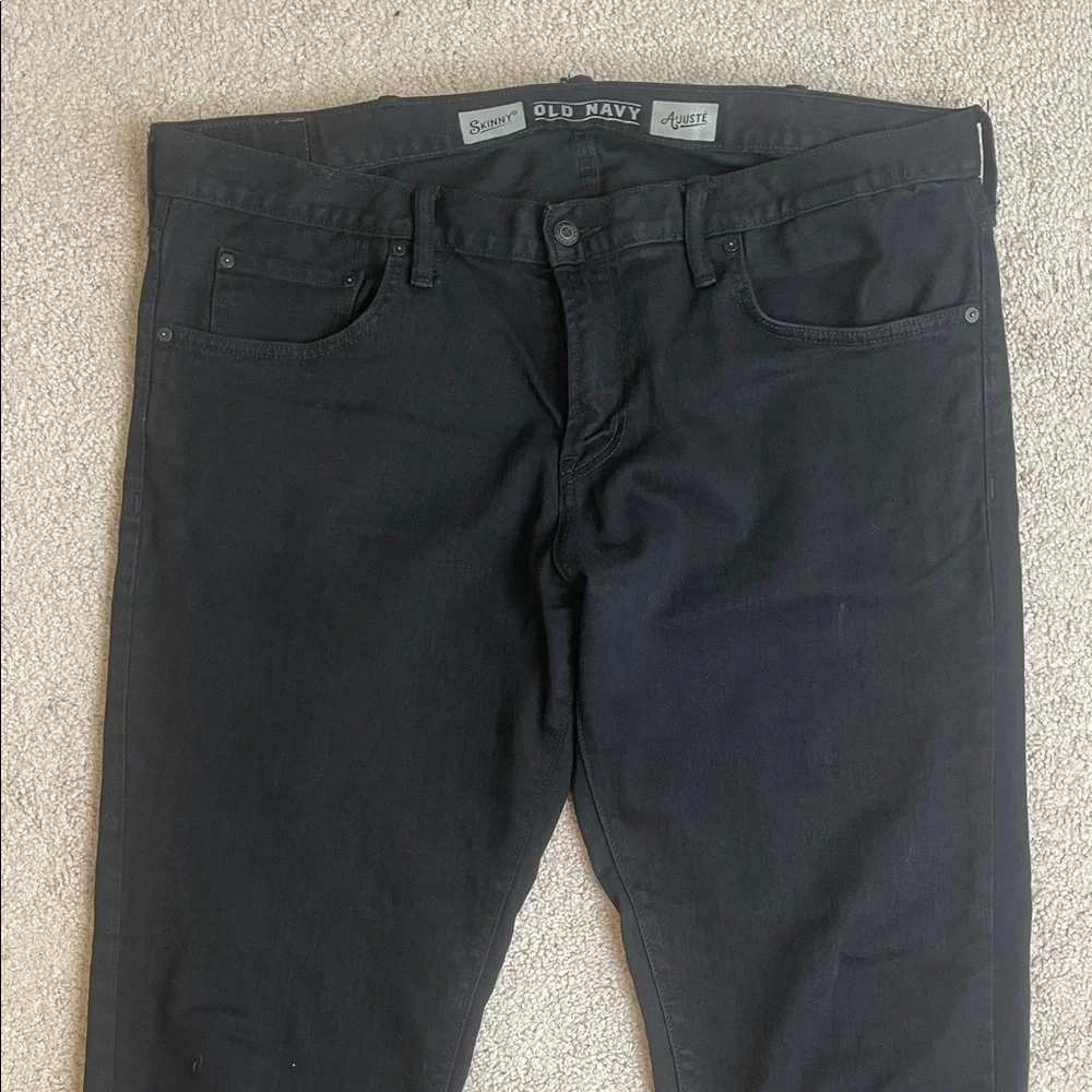 Old Navy Black Skinny Men’s Jeans (Size: 40x36)